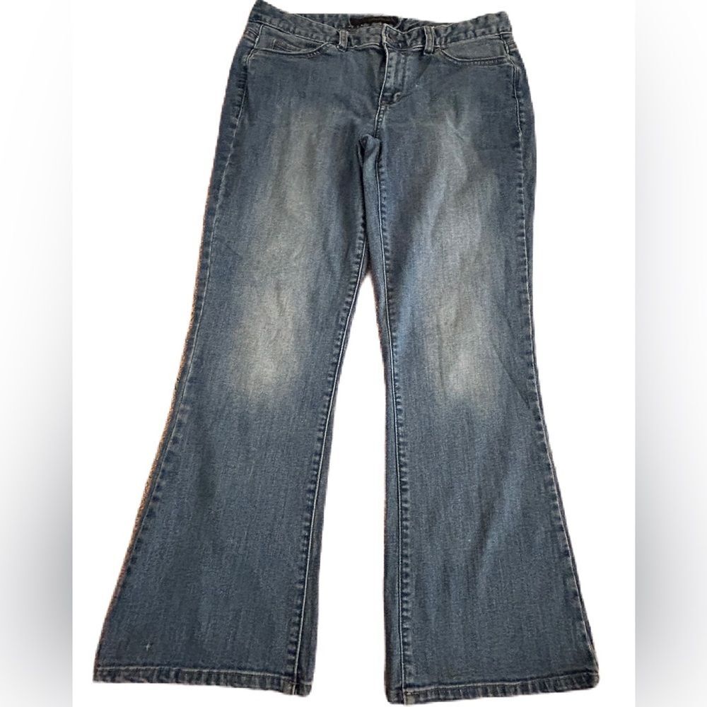 Calvin Klein Jeans Ultimate Bootcut size 10 Mid Rise Blue Wash Western